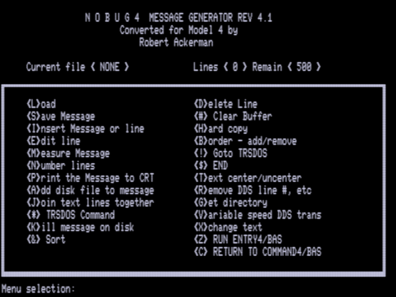 Screen shot